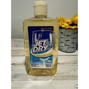 Finish Jet Dry Original Shine Boost Rinse & Drying Agent 8.45oz Orange Scent